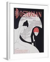 The Bostonian Original American Literary Poster-null-Framed Giclee Print