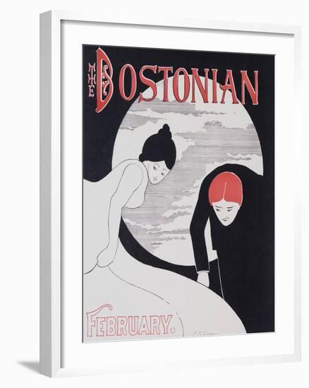 The Bostonian Original American Literary Poster-null-Framed Giclee Print