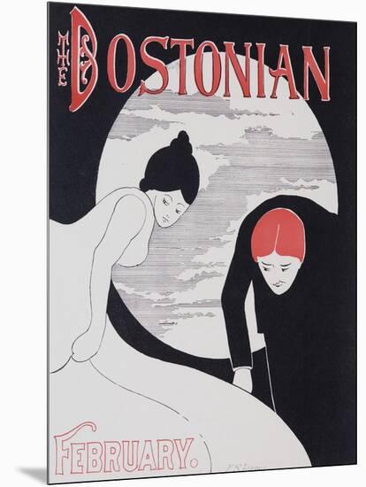 The Bostonian Original American Literary Poster-null-Mounted Giclee Print