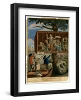 The Bostonians in Distress, 1774-null-Framed Giclee Print