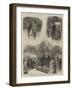 The Botanic Society's Fete in Regent's Park Gardens-William Ralston-Framed Giclee Print