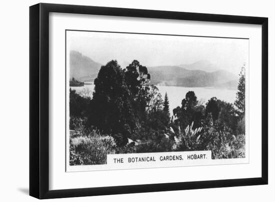 The Botanical Gardens, Hobart, Tasmania, 1928-null-Framed Giclee Print