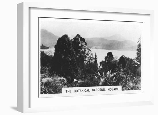 The Botanical Gardens, Hobart, Tasmania, 1928-null-Framed Giclee Print