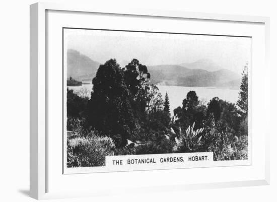 The Botanical Gardens, Hobart, Tasmania, 1928-null-Framed Giclee Print