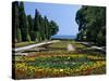 The Botanical Gardens, the Palace of Queen Marie, Balchik, Black Sea Coast, Bulgaria, Europe-Stuart Black-Stretched Canvas