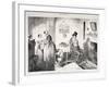 The Bottle, 1847-George Cruikshank-Framed Giclee Print