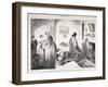 The Bottle, 1847-George Cruikshank-Framed Giclee Print