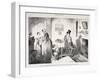 The Bottle, 1847-George Cruikshank-Framed Giclee Print