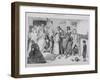 The Bottle, Plate VII, 1847-George Cruikshank-Framed Giclee Print