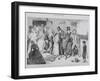 The Bottle, Plate VII, 1847-George Cruikshank-Framed Giclee Print