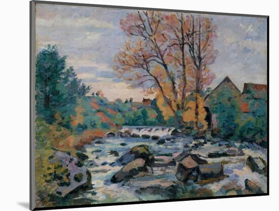 The Bouchardon Mill, Crozant, c.1898-Jean Baptiste Armand Guillaumin-Mounted Giclee Print