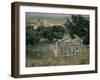 The Boulenterion with Church of Shenmri in Background, Apollonia, Albania-David Poole-Framed Photographic Print