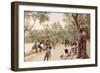 The Boules Players, 1882-Ruggero Focardi-Framed Giclee Print