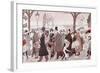 The Boulevard, 1913-Leopoldo Metlicovitz-Framed Giclee Print