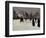 The Boulevard De Clichy under Snow-Norbert Goeneutte-Framed Giclee Print