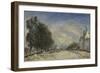 The Boulevard De Port-Royal, Paris, 1877-Johan Barthold Jongkind-Framed Giclee Print