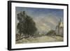 The Boulevard De Port-Royal, Paris, 1877-Johan Barthold Jongkind-Framed Giclee Print