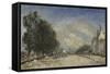 The Boulevard De Port-Royal, Paris, 1877-Johan Barthold Jongkind-Framed Stretched Canvas