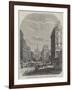 The Boulevard De Sebastopol, Paris-Felix Thorigny-Framed Giclee Print