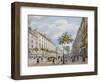 The Boulevard Des Italiens, C.1840-Felix Benoist-Framed Giclee Print