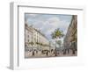 The Boulevard Des Italiens, C.1840-Felix Benoist-Framed Giclee Print