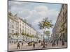 The Boulevard Des Italiens, C.1840-Felix Benoist-Mounted Giclee Print