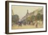 The Boulevard Des Italiens, Paris, 1887-J. Little-Framed Giclee Print