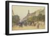 The Boulevard Des Italiens, Paris, 1887-J. Little-Framed Giclee Print