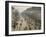 The Boulevard Montmartre on a Winter Morning-Camille Pissarro-Framed Premium Photographic Print