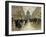 The Boulevard Saint-Michel, Paris, after 1890-Jean François Raffaelli-Framed Giclee Print