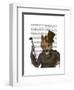 The Bounder Fox Print-Fab Funky-Framed Art Print