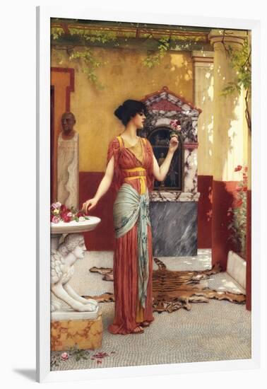 The Bouquet, 1899-John William Godward-Framed Giclee Print