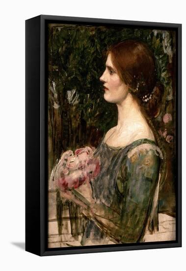 The Bouquet, C.1908-John William Waterhouse-Framed Stretched Canvas