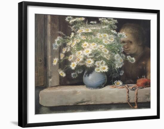 The Bouquet of Margueritas-Jean-François Millet-Framed Giclee Print