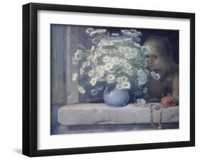 The Bouquet of Margueritas-Jean-François Millet-Framed Giclee Print