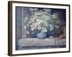 The Bouquet of Margueritas-Jean-François Millet-Framed Giclee Print