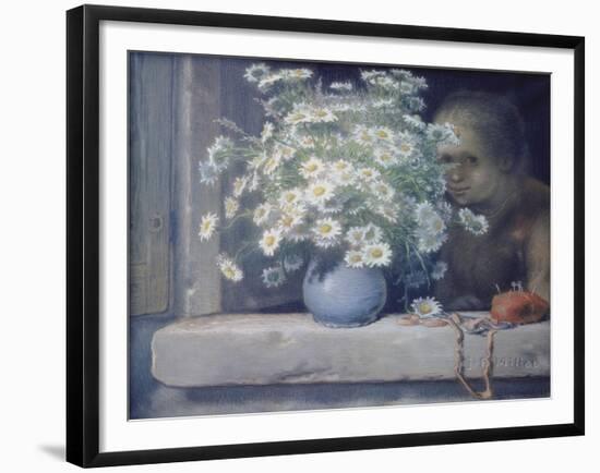 The Bouquet of Margueritas-Jean-François Millet-Framed Giclee Print