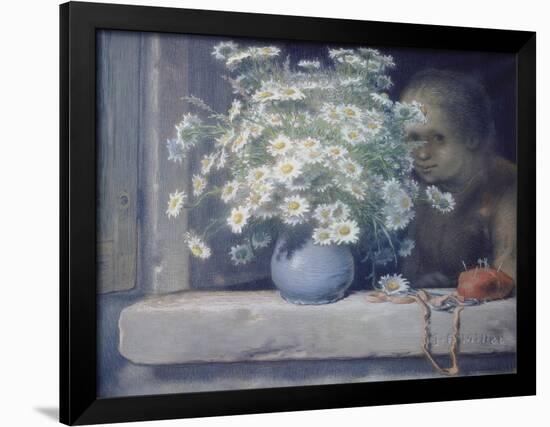 The Bouquet of Margueritas-Jean-François Millet-Framed Giclee Print