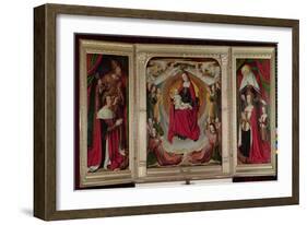 The Bourbon Altarpiece, C.1498-Master of Moulins-Framed Giclee Print