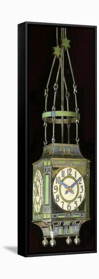 The Bourne and Hollingsworth Department Store Clock with Musical Chimes on Six Bells, England, 1927-Morris & Co-Framed Stretched Canvas