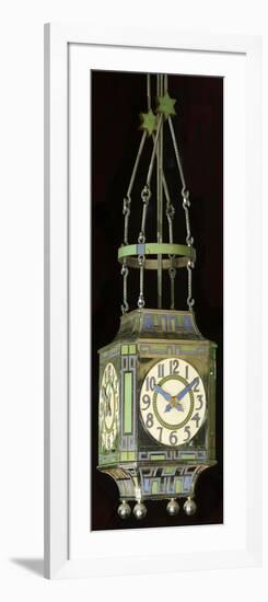 The Bourne and Hollingsworth Department Store Clock with Musical Chimes on Six Bells, England, 1927-Morris & Co-Framed Giclee Print