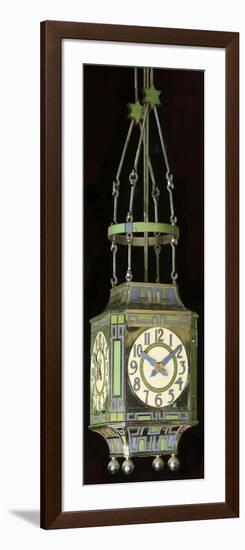 The Bourne and Hollingsworth Department Store Clock with Musical Chimes on Six Bells, England, 1927-Morris & Co-Framed Giclee Print