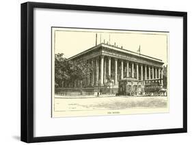 The Bourse-null-Framed Giclee Print