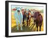 The Bovines-Rita Kirkman-Framed Art Print