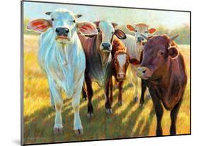 The Bovines-Rita Kirkman-Mounted Art Print