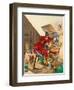 The Bow Street Runners Apprehend Two Robbers as They Divide their Spoils in a Garret-Peter Jackson-Framed Giclee Print