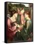 The Bower Meadow, 1850-72-Dante Gabriel Rossetti-Framed Stretched Canvas