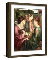 The Bower Meadow, 1850-72-Dante Gabriel Rossetti-Framed Giclee Print