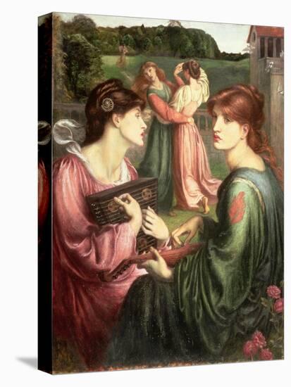 The Bower Meadow, 1850-72-Dante Gabriel Rossetti-Stretched Canvas