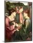 The Bower Meadow, 1850-72-Dante Gabriel Rossetti-Mounted Giclee Print